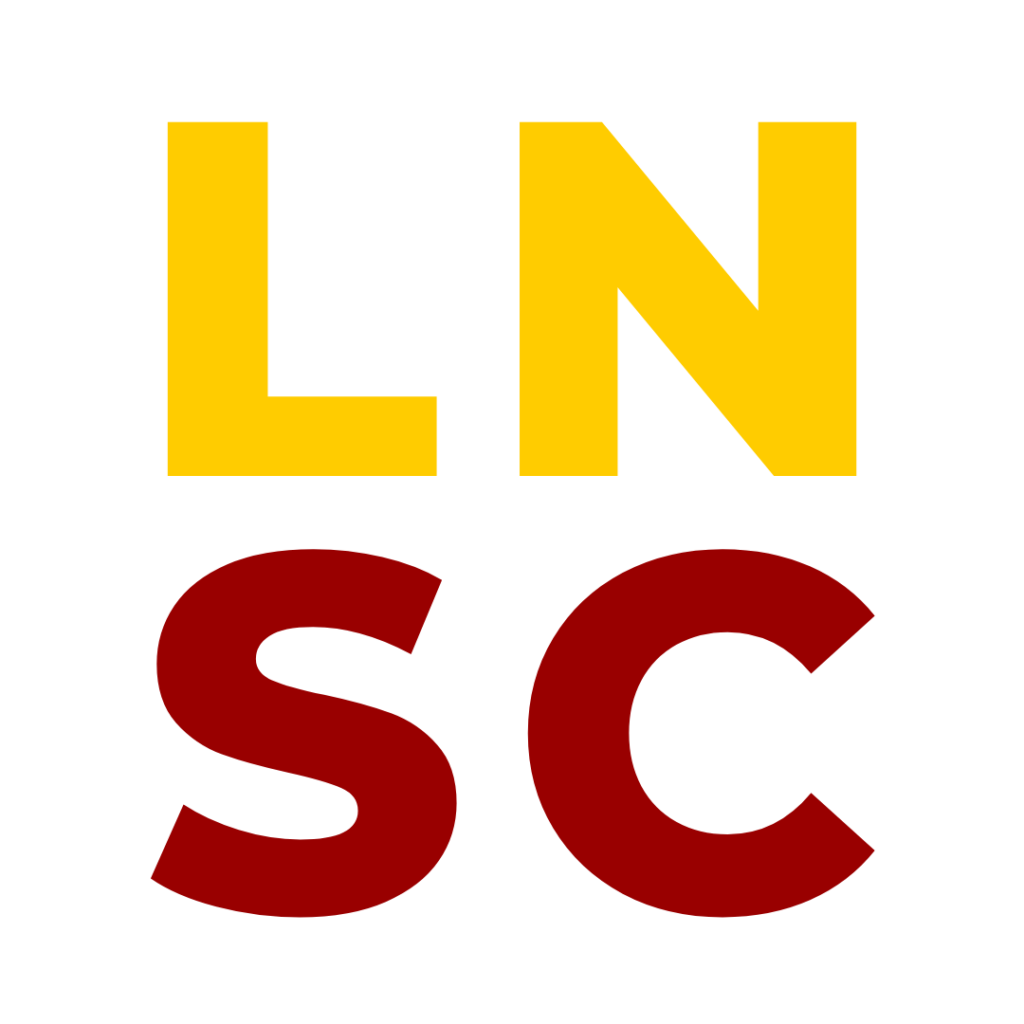 L, N, S, C that links to LNSC (Late Night 'SC)